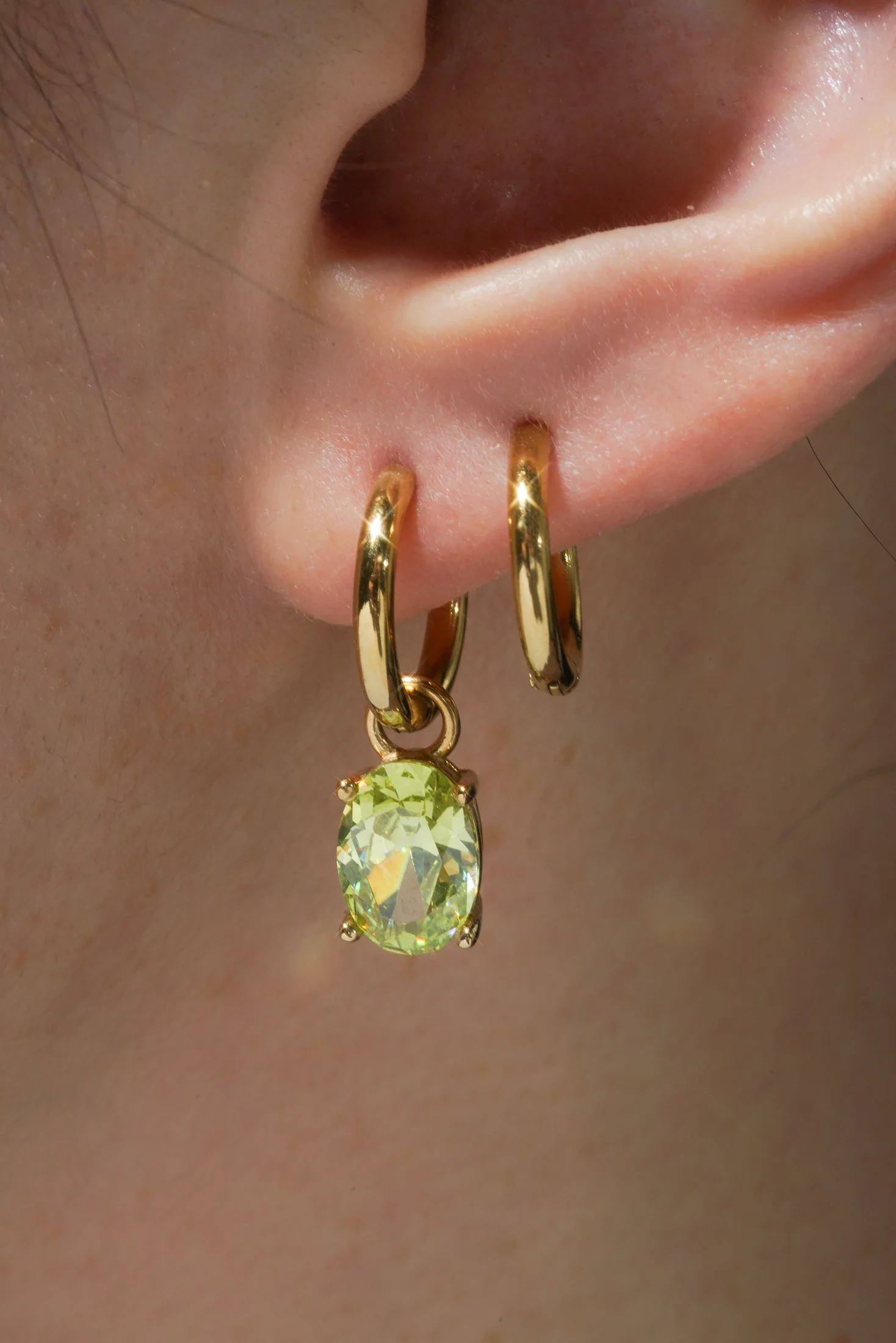 Peridot Gemmy - Hypoallergenic Steel - Image 3