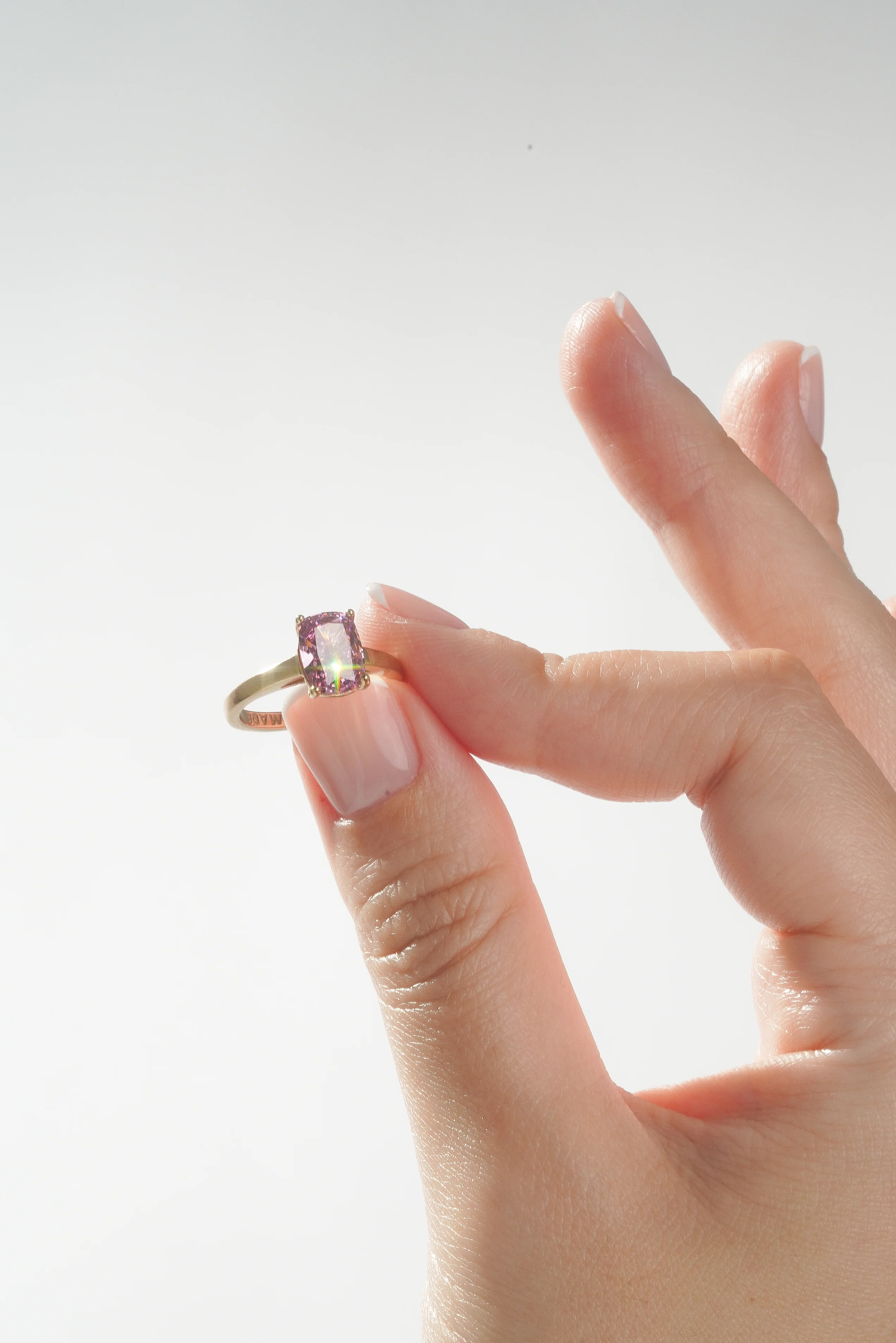 Pink Baby Cocktail Ring - Image 3