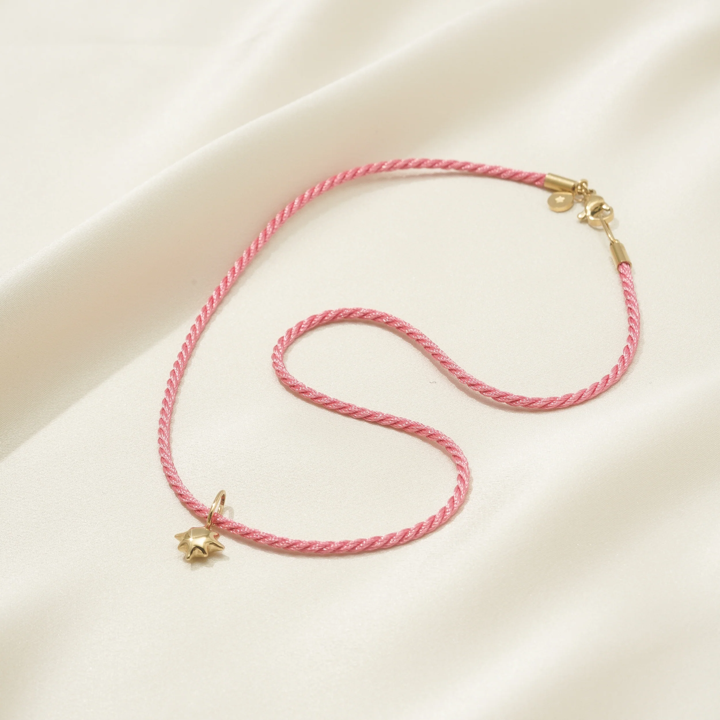 Pink Cord Necklace - Image 3