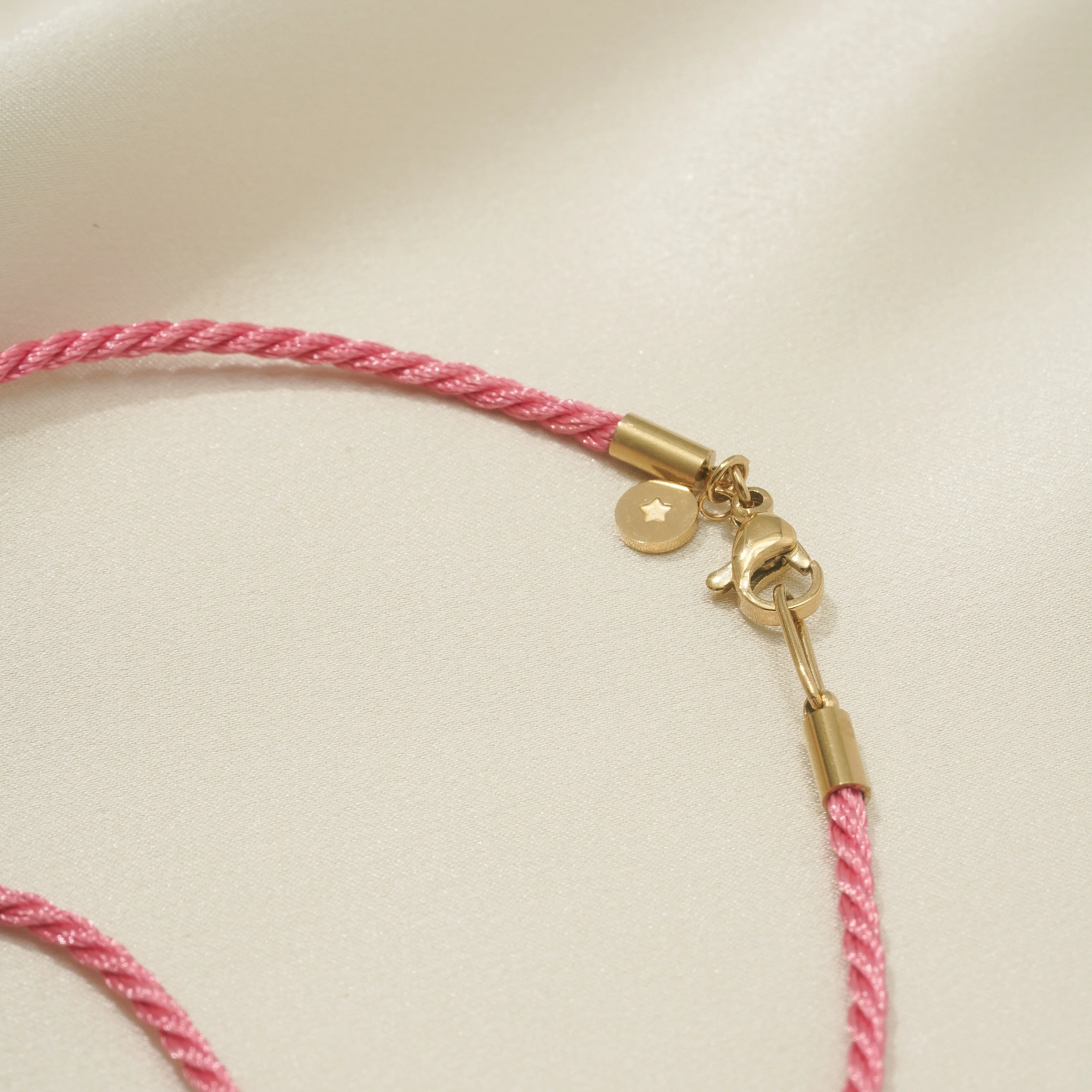 Pink Cord Necklace - Image 5
