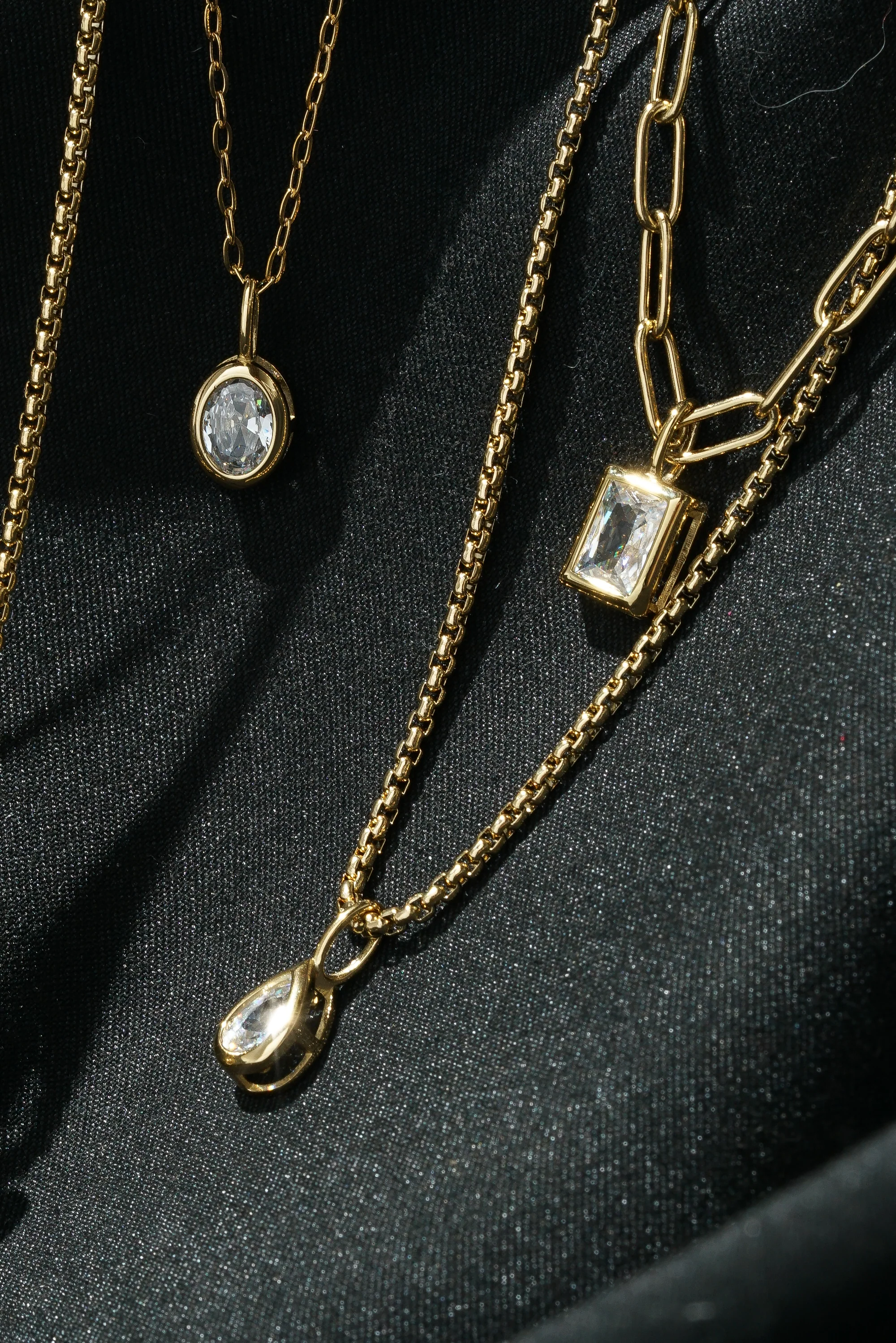 Rectangle Bezel Pendant - (Single) - Image 4