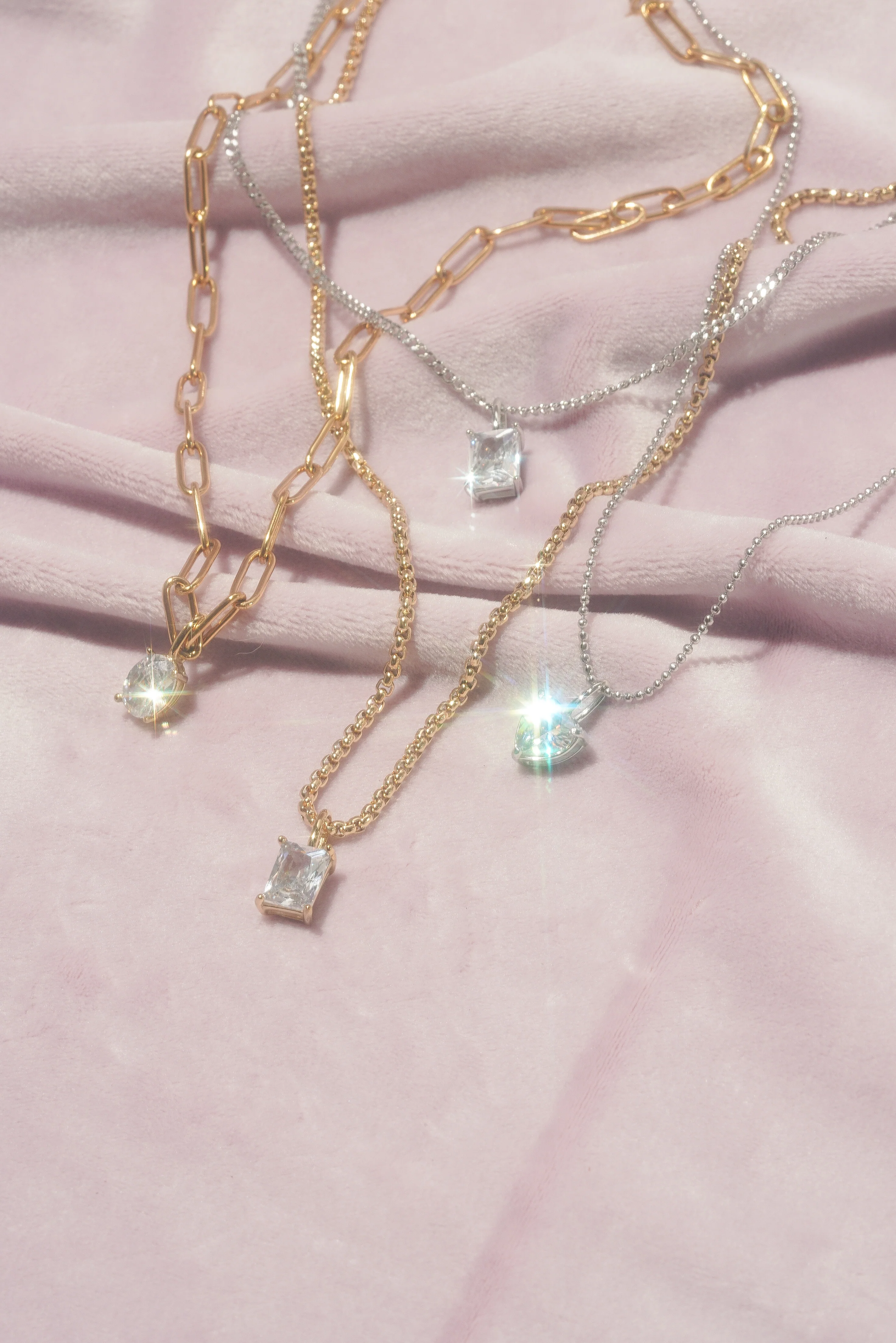 Rectangle Pronged Pendant - (Single) - Image 11