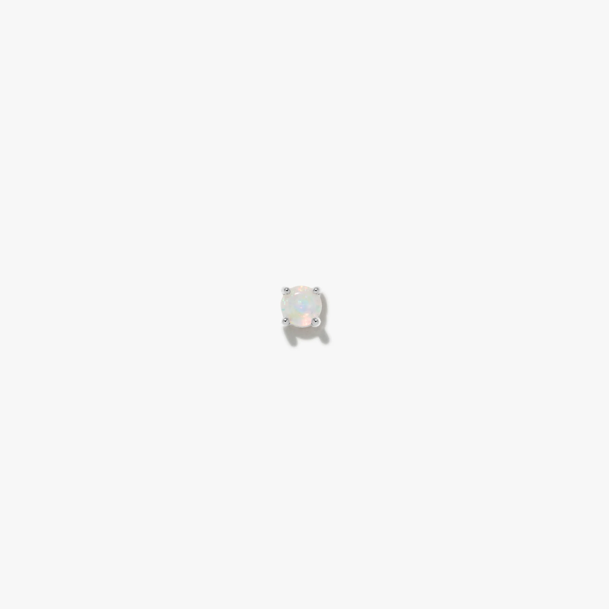 Round Opal Stud (Single) - Image 2
