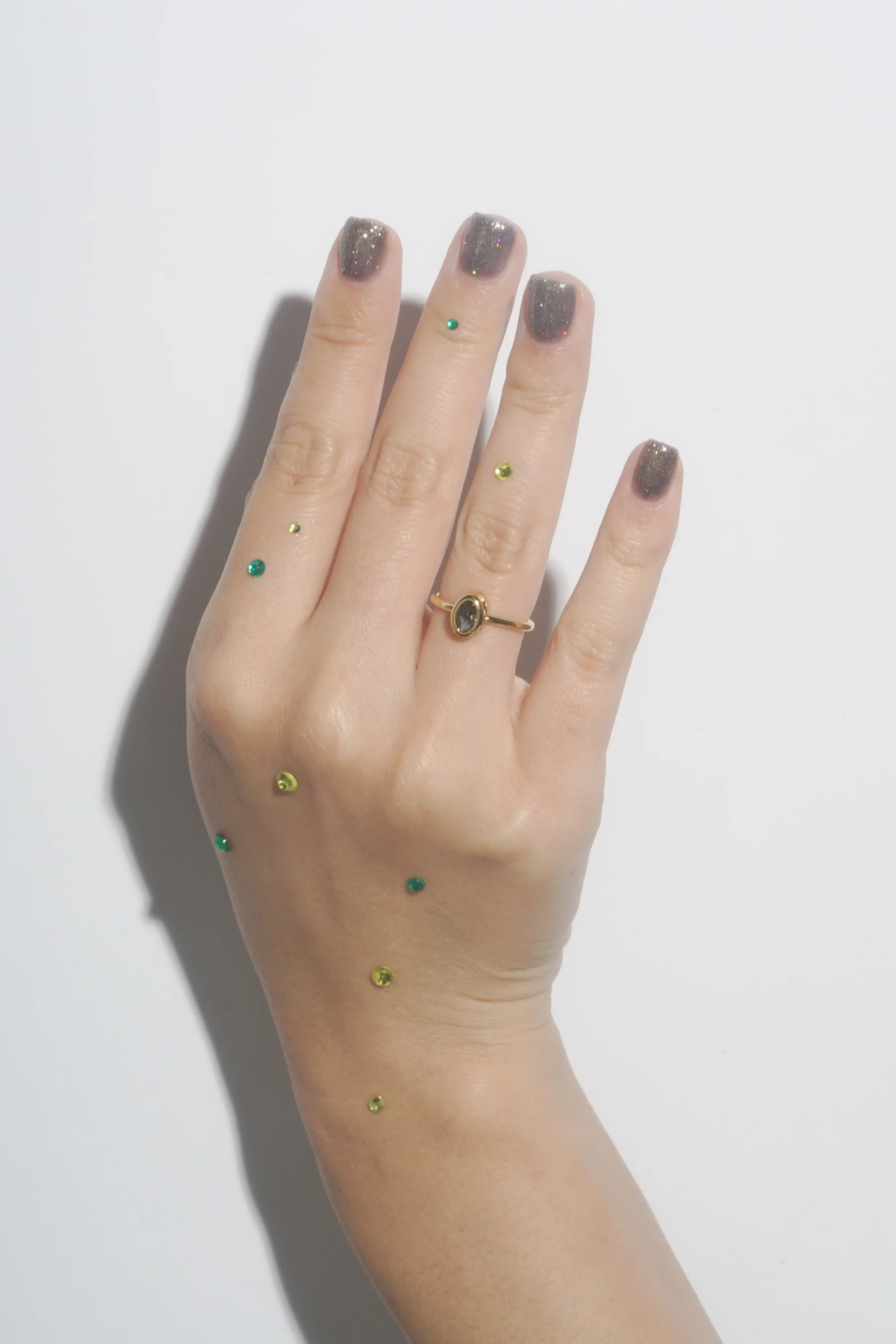 Smokey Oval Bezel Ring - Image 5