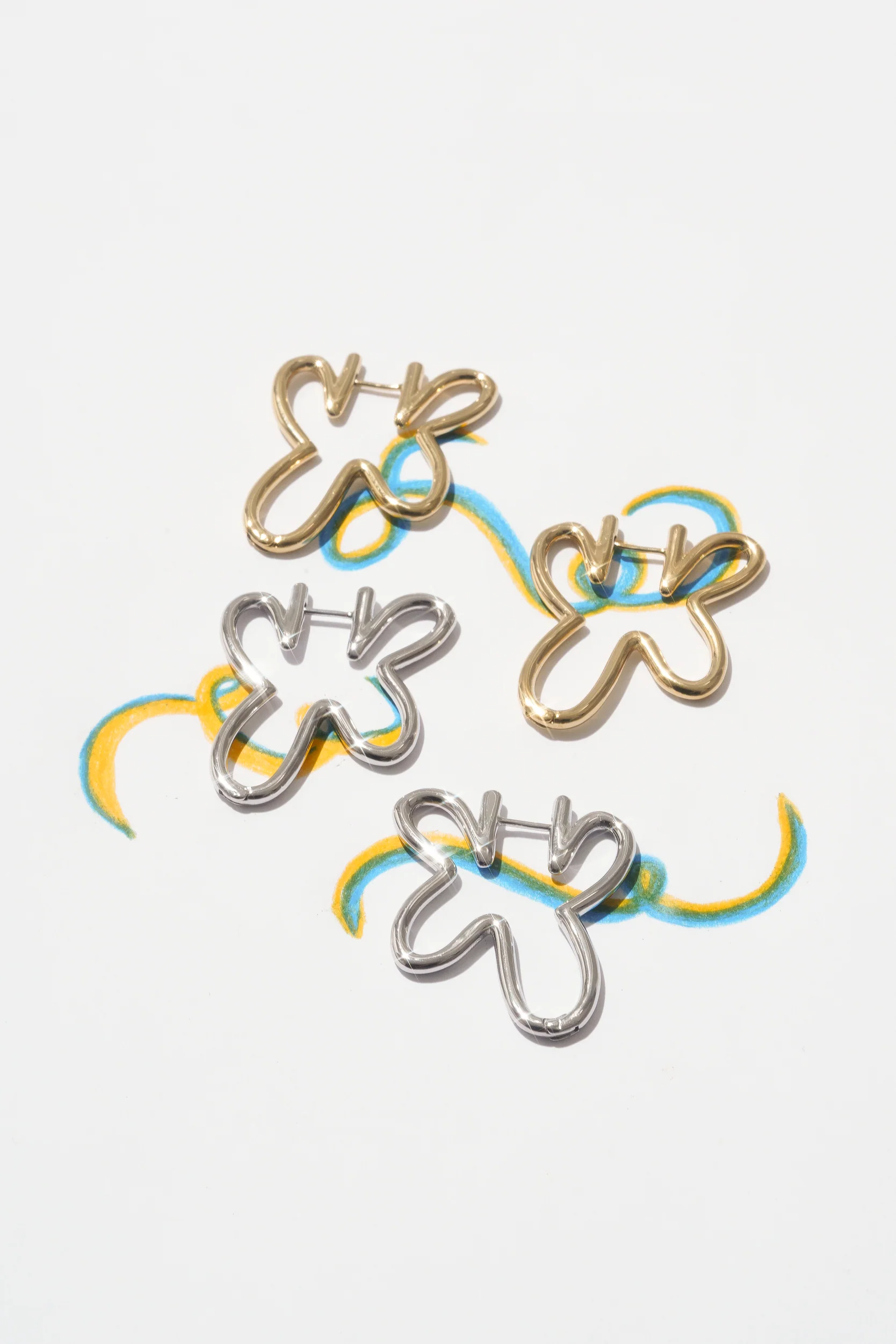 Splat Doodle Hoops (Pair) - Image 3