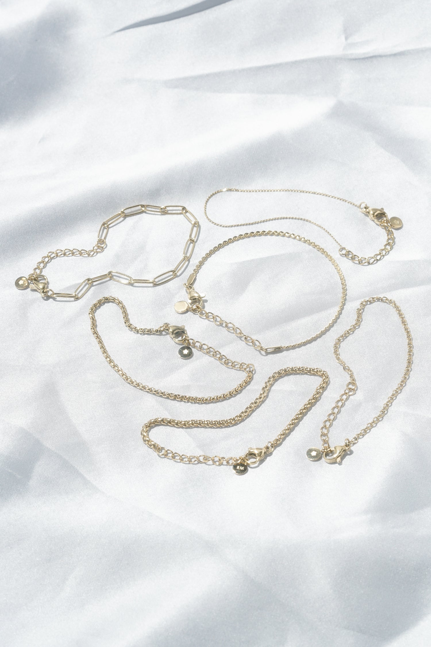 Square Rolo Anklet - Image 3