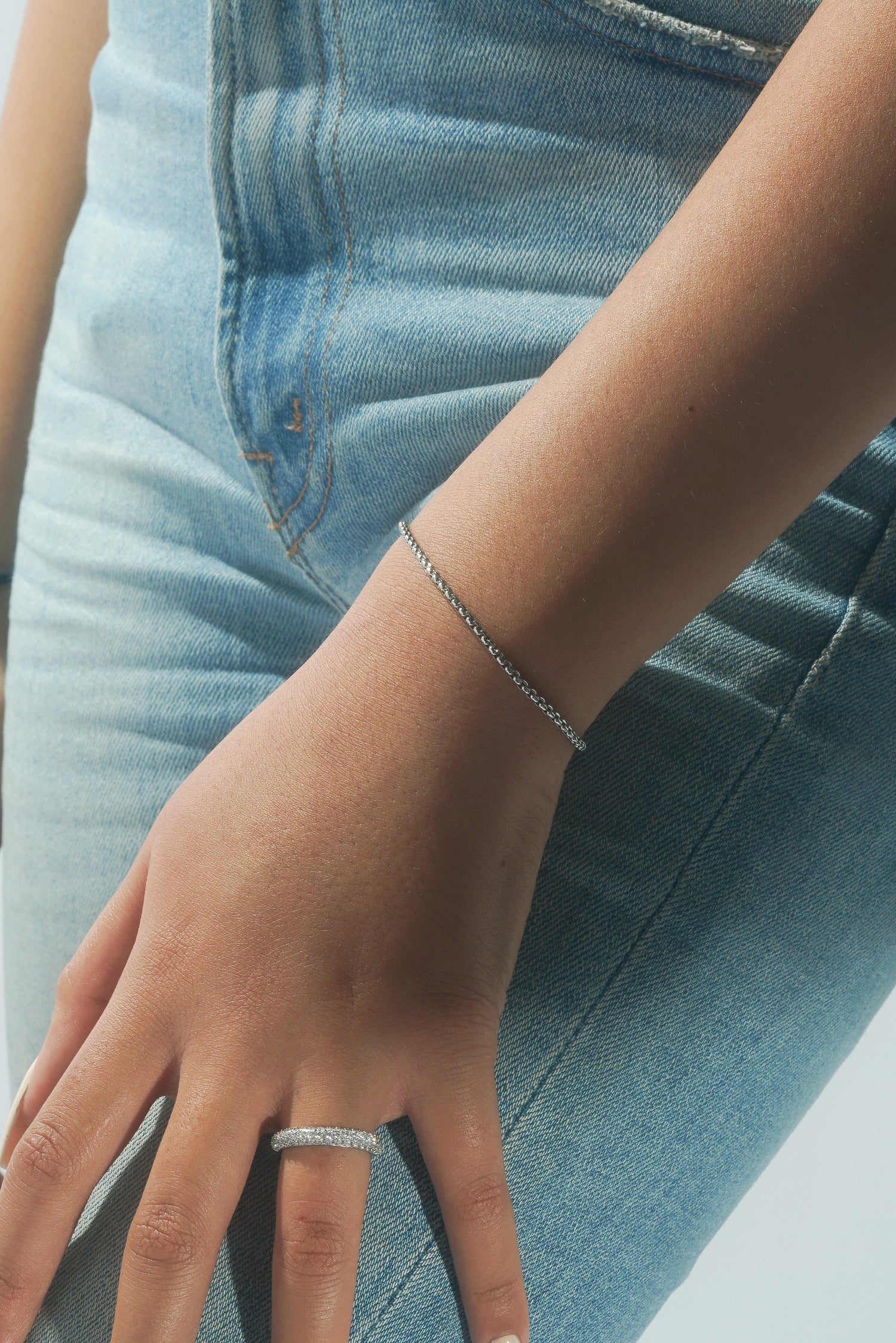 Square Rolo Bracelet - Image 6