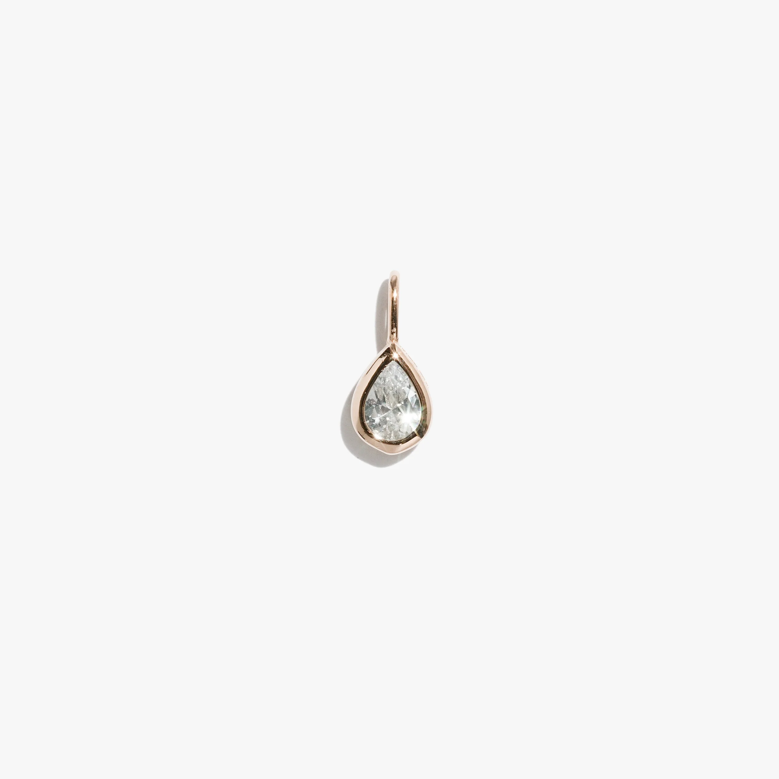 Teardrop Bezel Pendant - (Single) - Image 3