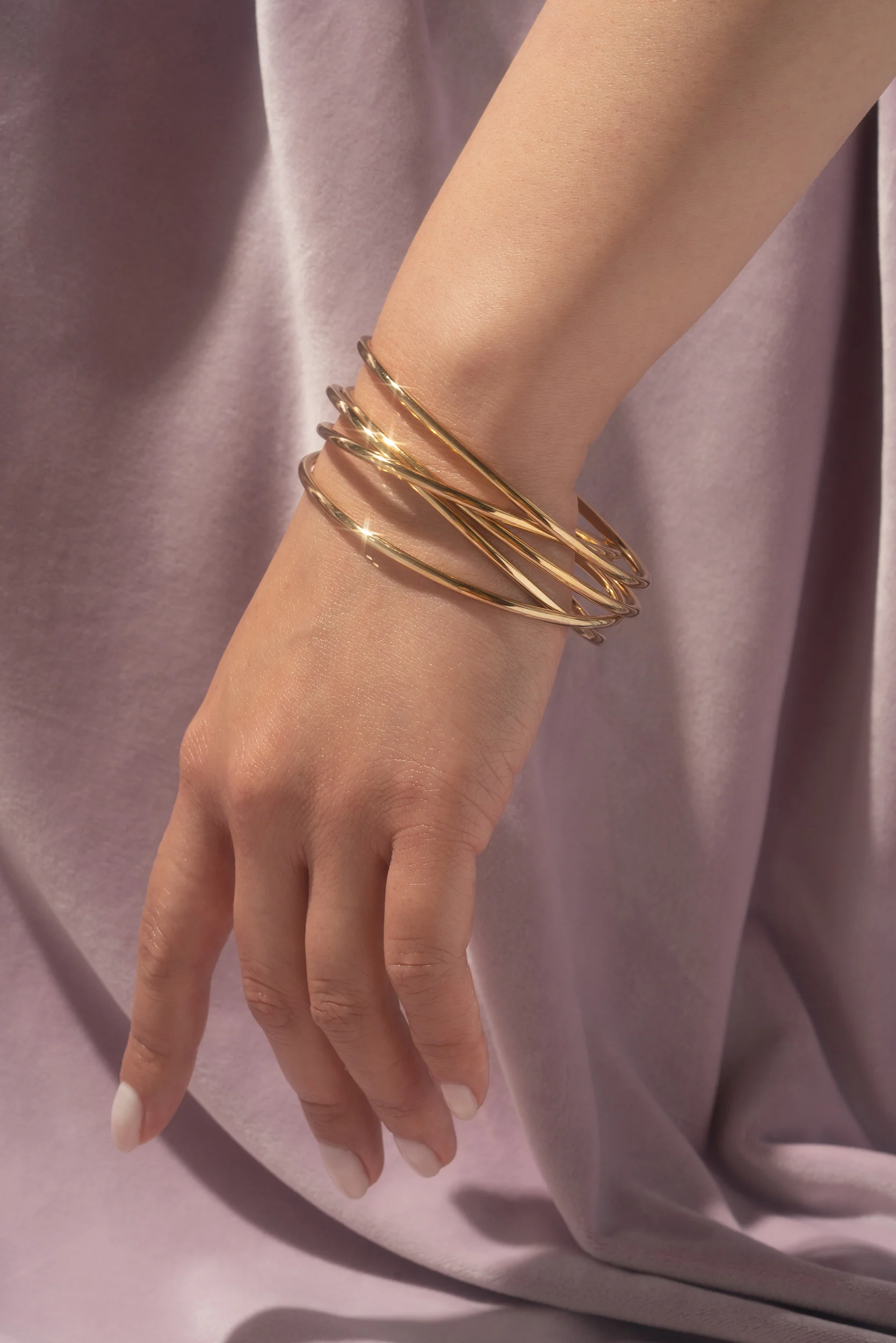 Thin Bangle - Hypoallergenic Steel - Image 10