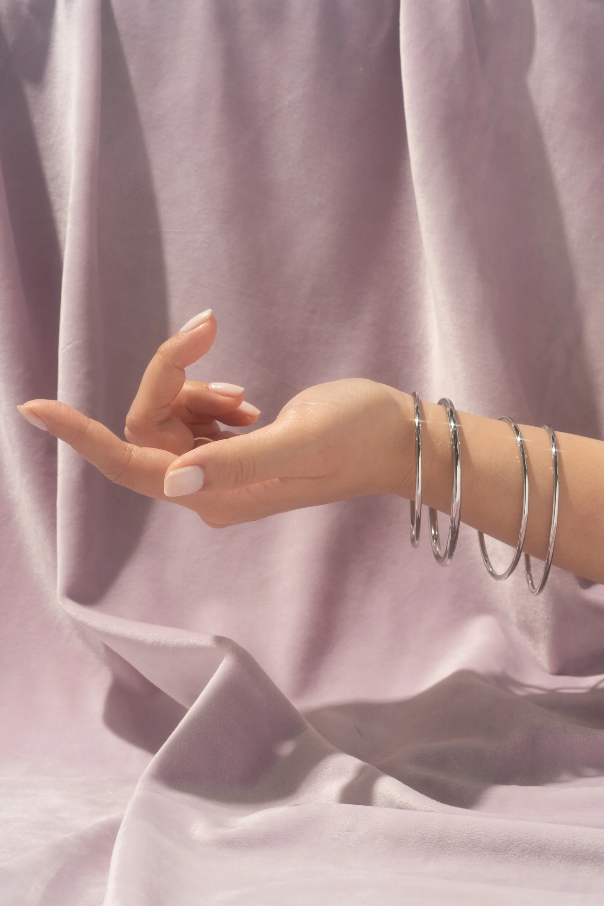 Thin Bangle - Hypoallergenic Steel - Image 11