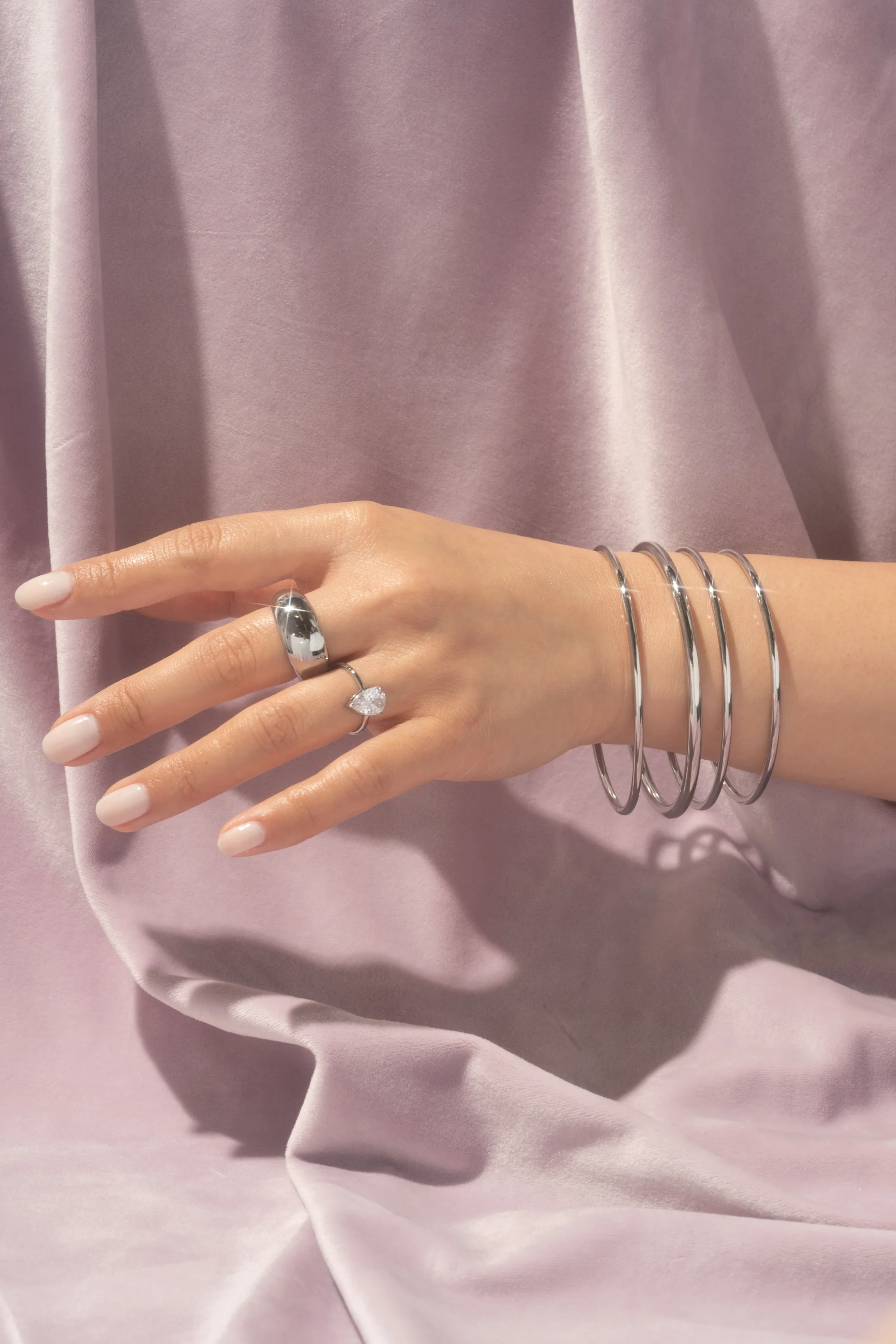 Thin Bangle - Hypoallergenic Steel - Image 13