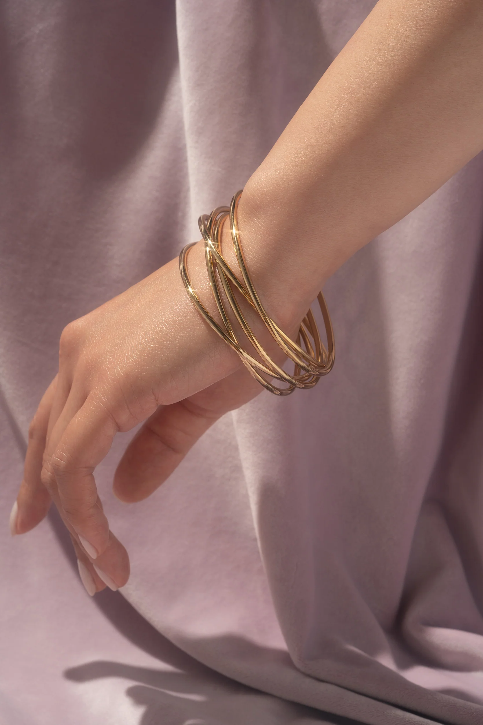 Thin Bangle - Hypoallergenic Steel - Image 9