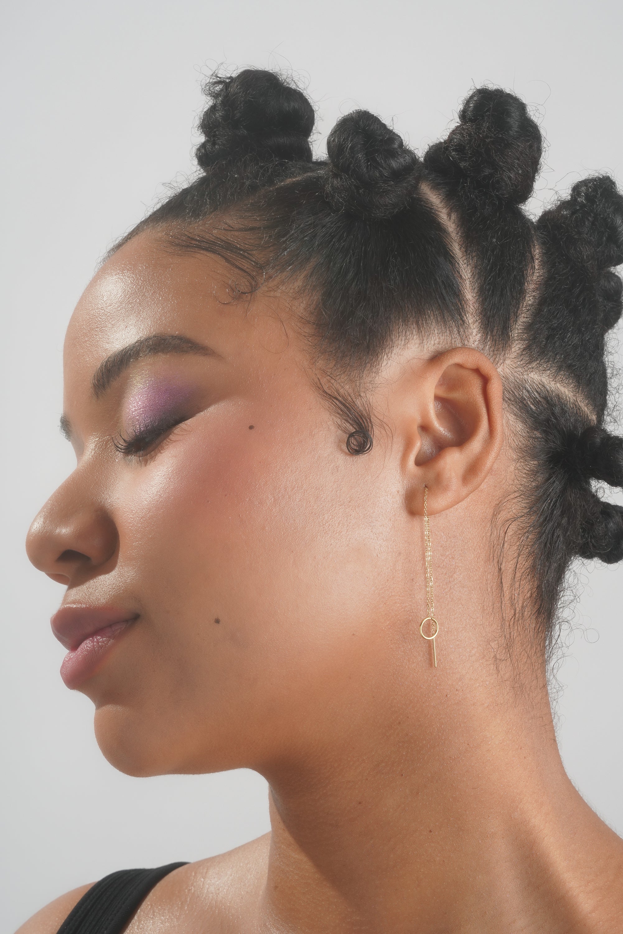 Timeloop Threader Earrings (Pair) - Image 3