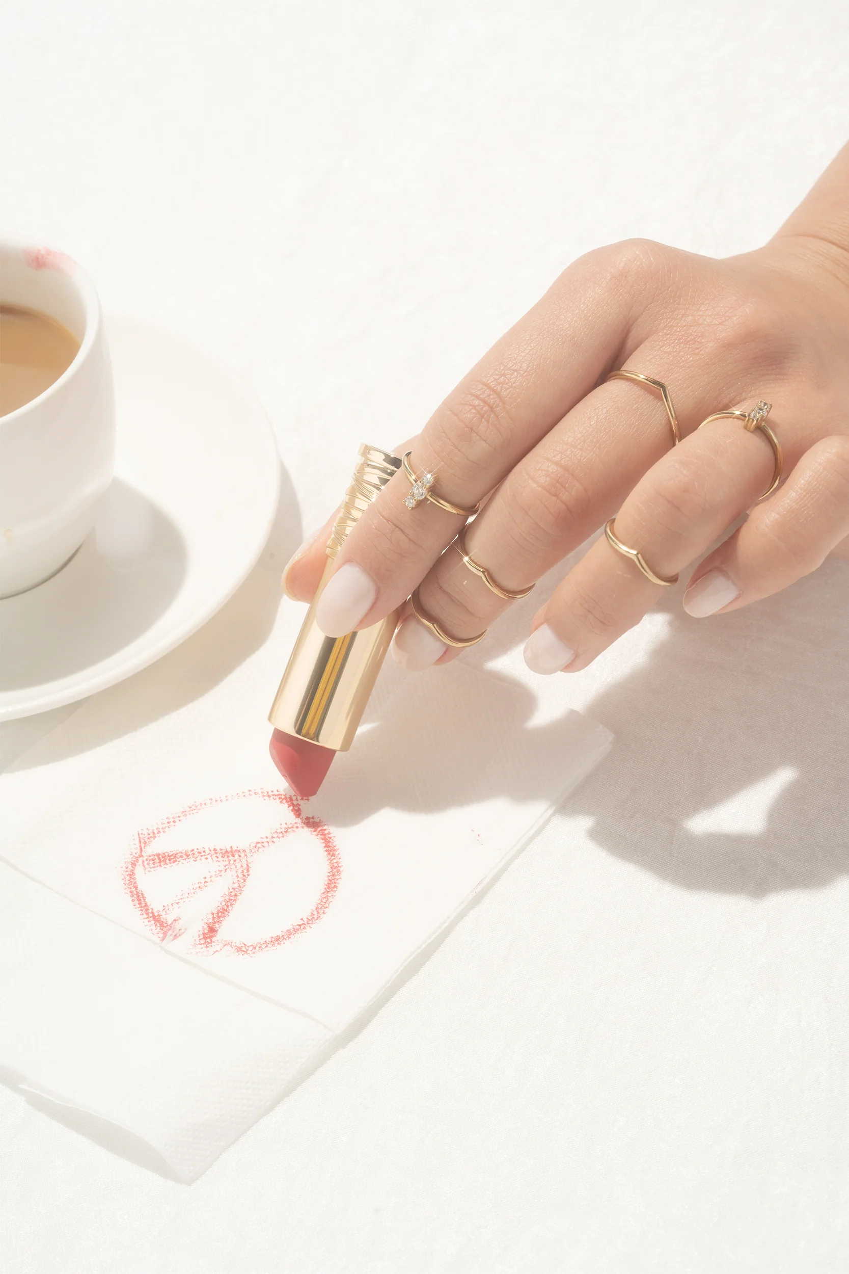 Trio Midi Ring - Hypoallergenic Steel - Image 8