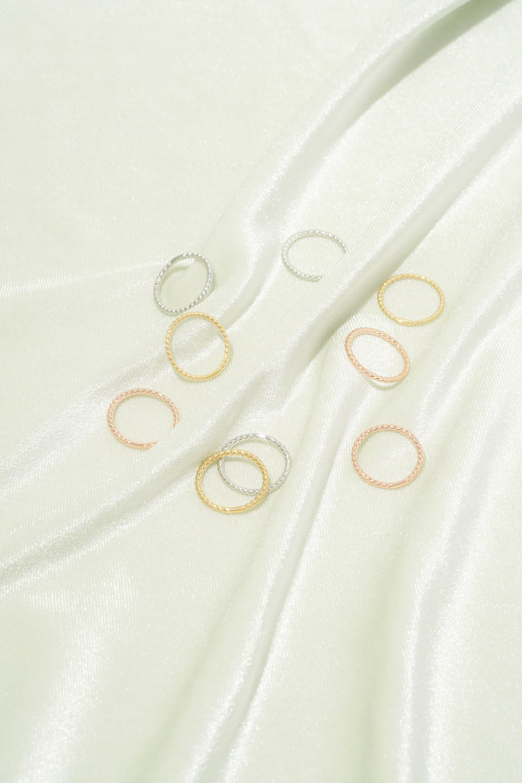 Twist Ring - Hypoallergenic Steel - Image 4