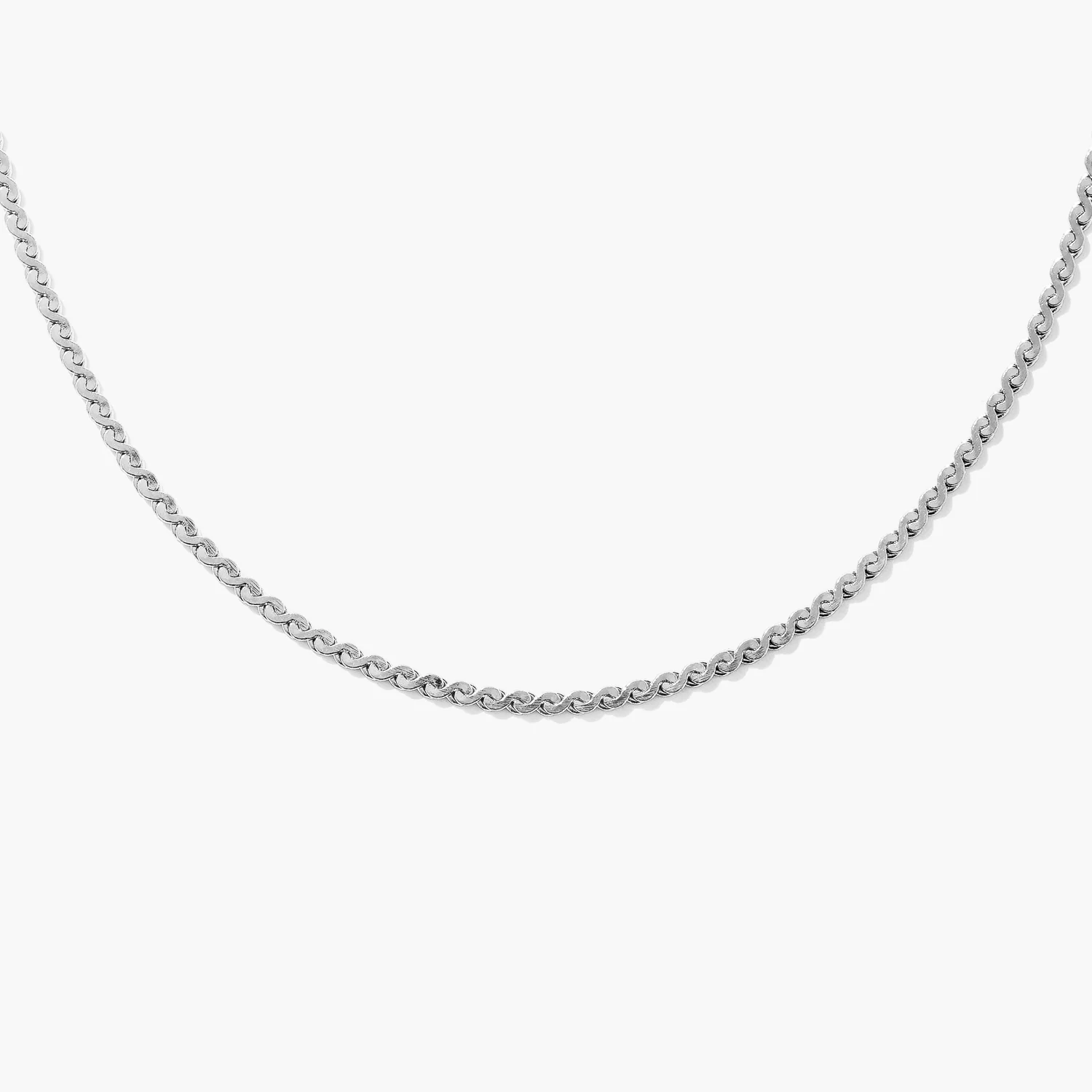 Wave Chain - Hypoallergenic Steel - Image 2